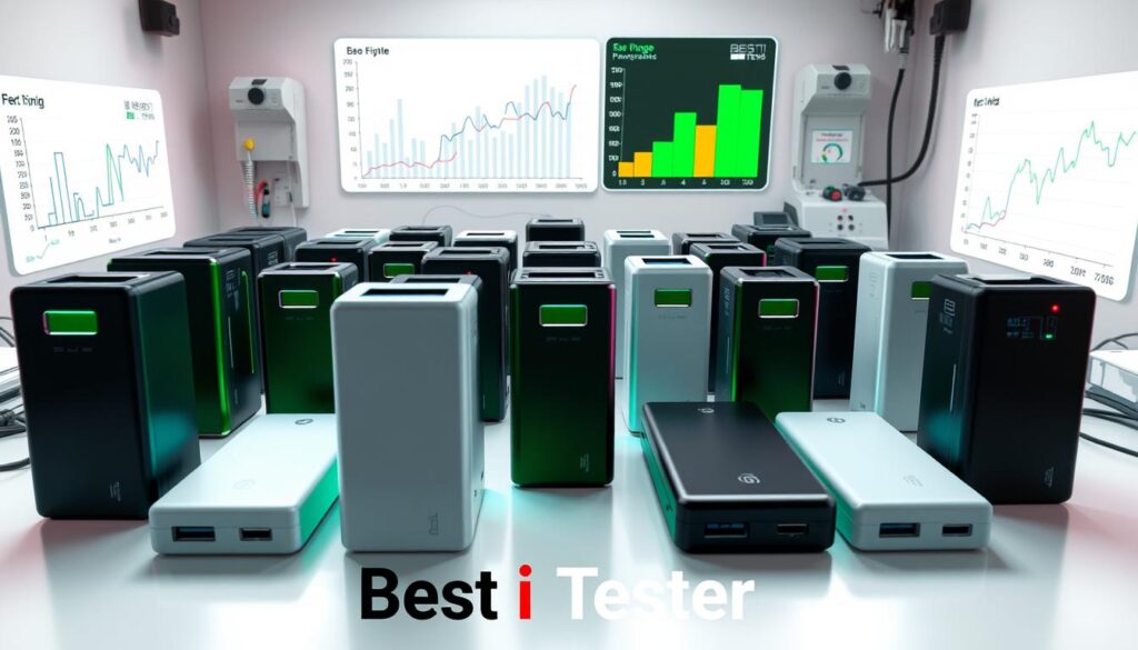 Powerbank effektivitet test