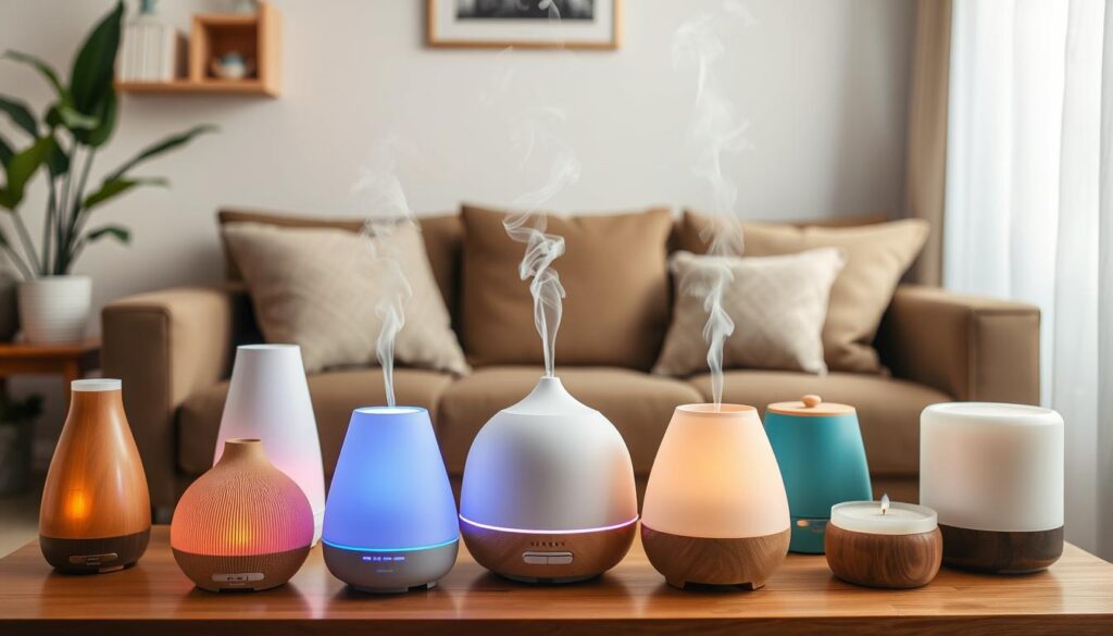 Aroma diffuser typer