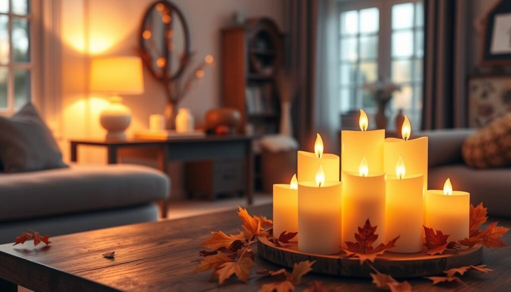 Batteridrevet LED stearinlys