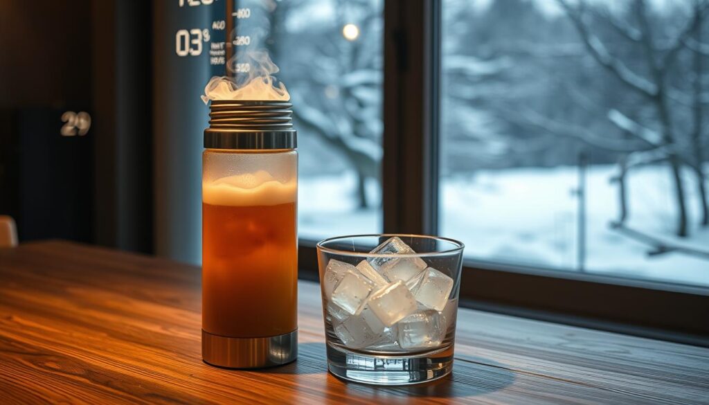 Temperaturtest av termokanner Temperaturtest av termokanner