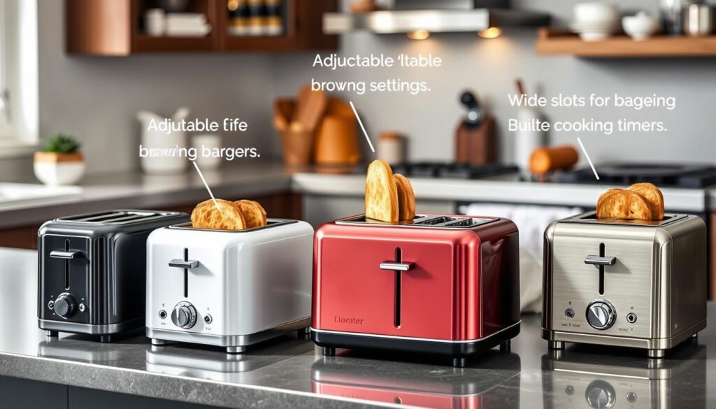 Velge brødrister funksjoner